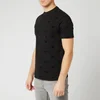 Emporio Armani Men's Allover Logo T-Shirt - Black - Image 1