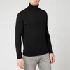 Emporio Armani Men's Ez Logo Roll Neck Sweater - Black - Image 1
