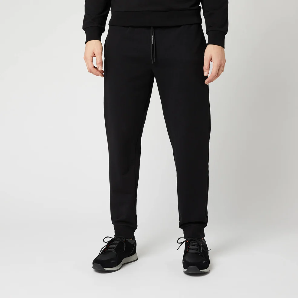 Emporio Armani Men's Basic Cuffed Sweatpants - Black Image 1