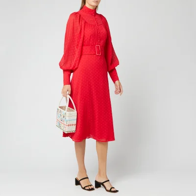 ROTATE Birger Christensen Women's Number 37 Dress - High Risk Red