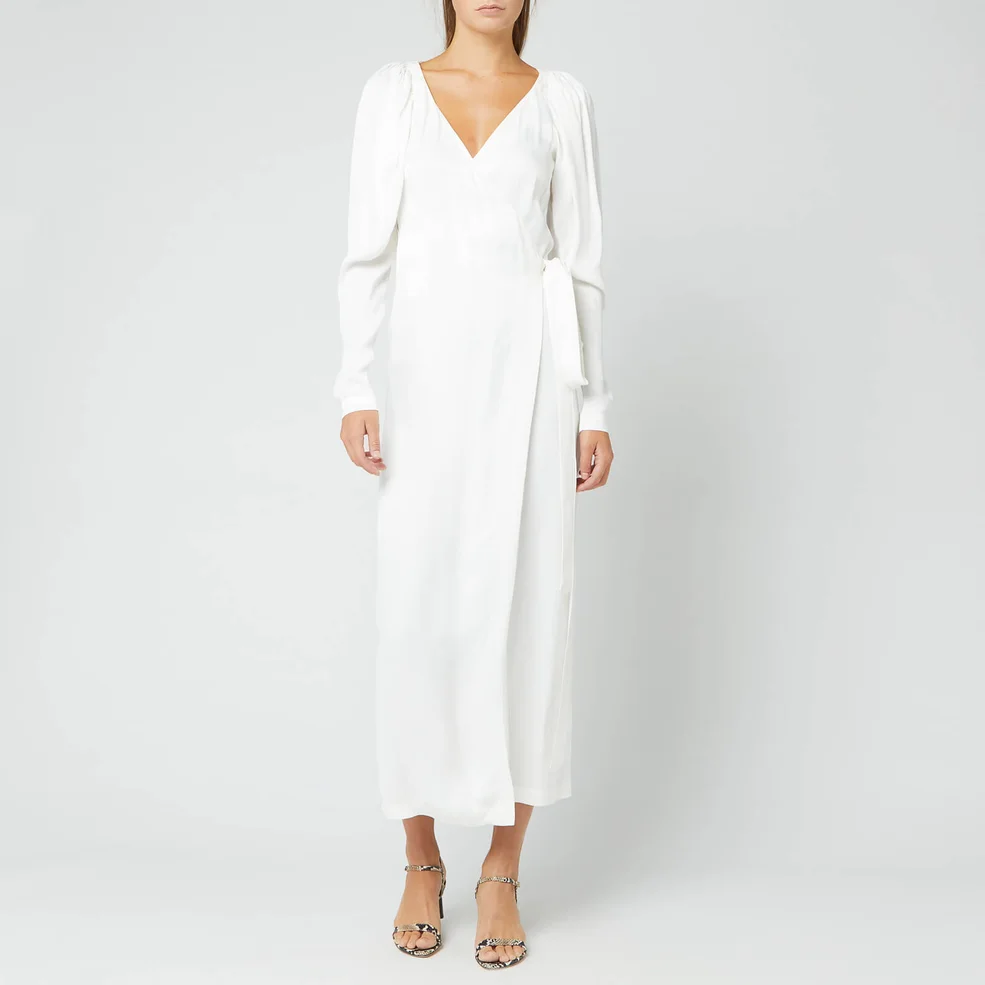 ROTATE Birger Christensen Women's Number 5 Dress - Bright White Image 1