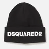 Dsquared2 Men's Knit Hat Doppio - Nero/Bianco - Image 1