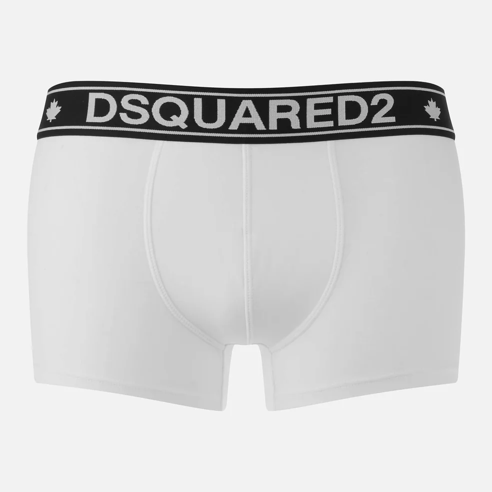 Dsquared2 Men's Single Trunk Boxers - White Image 1