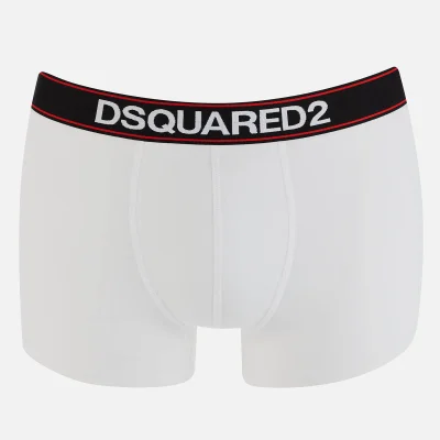 Dsquared2 Men's Twin Pack Trunk Boxers - White
