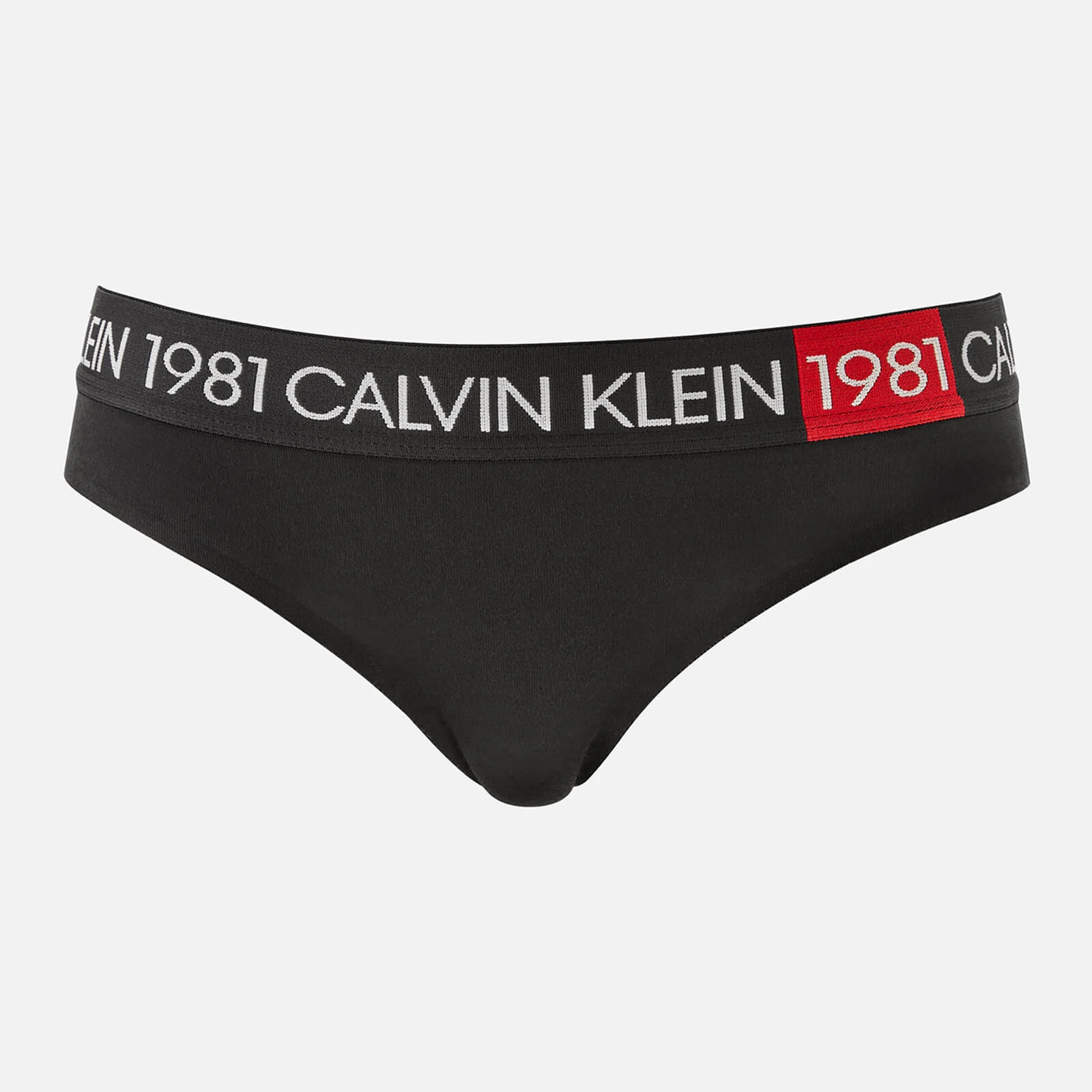 Calvin Klein Women's Ck 1981 Panties - Black Image 1
