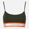 Calvin Klein Women's Neon Detail Unlined Bralette - Duffel Bag - Image 1