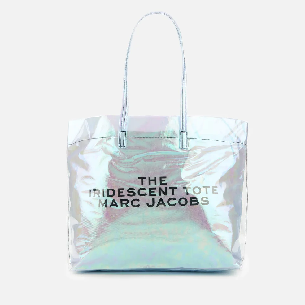 Marc Jacobs Women's The Iridescent Tote Bag - Blue Ice/Multi Image 1