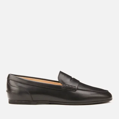 Tod's Women's Gomma Moccasin Shoes - Nero