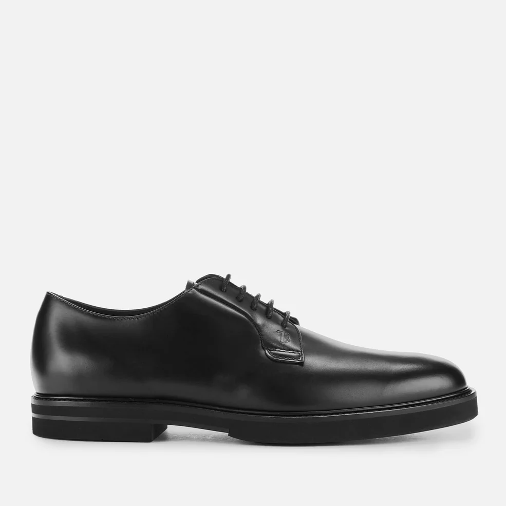 Tod's Men's Derby Shoes - Nero Image 1
