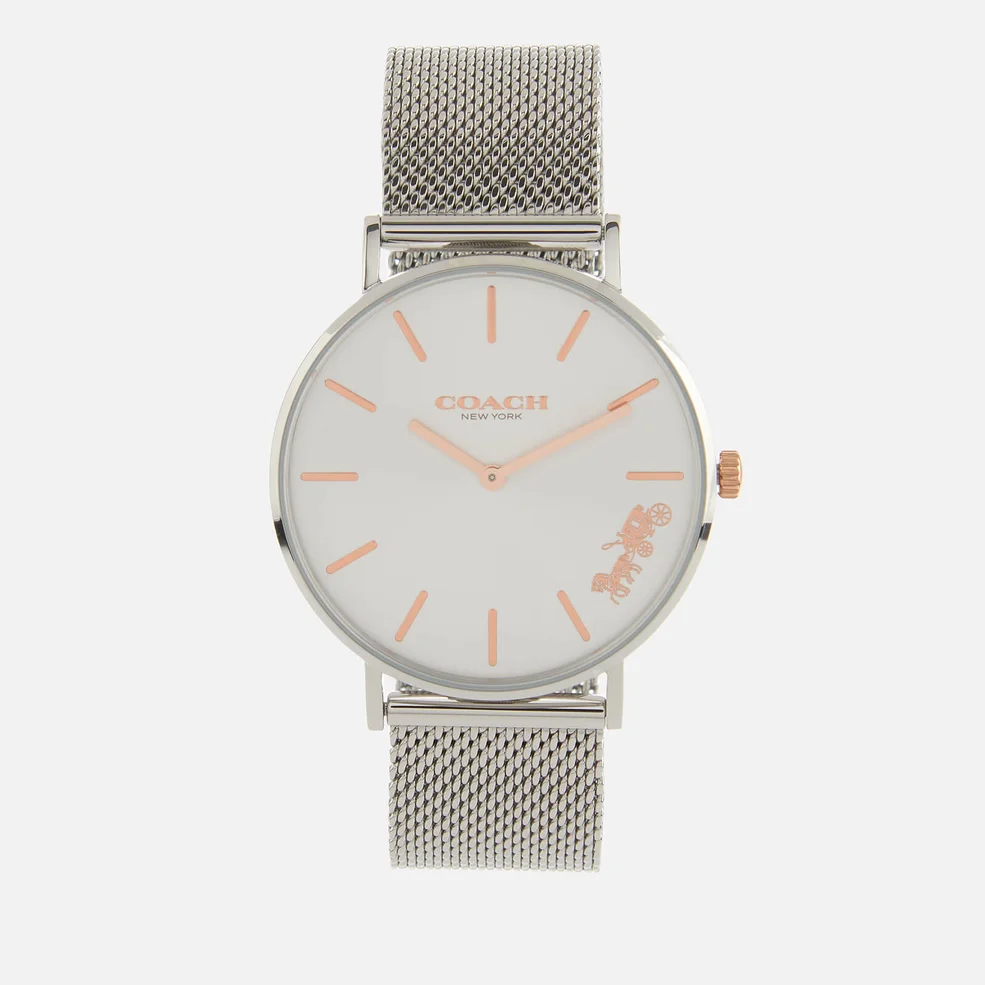 Coach Women's Perry Mesh Strap Watch - Rou SWH Image 1