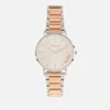 Coach Women's Perry Metal Strap Watch - Silver/Pink - Image 1