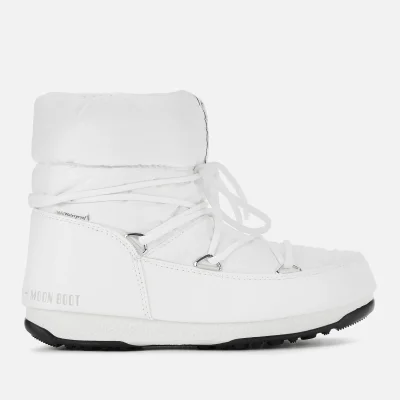 Moon Boot Women's Low Nylon Waterproof 2 Boots - White