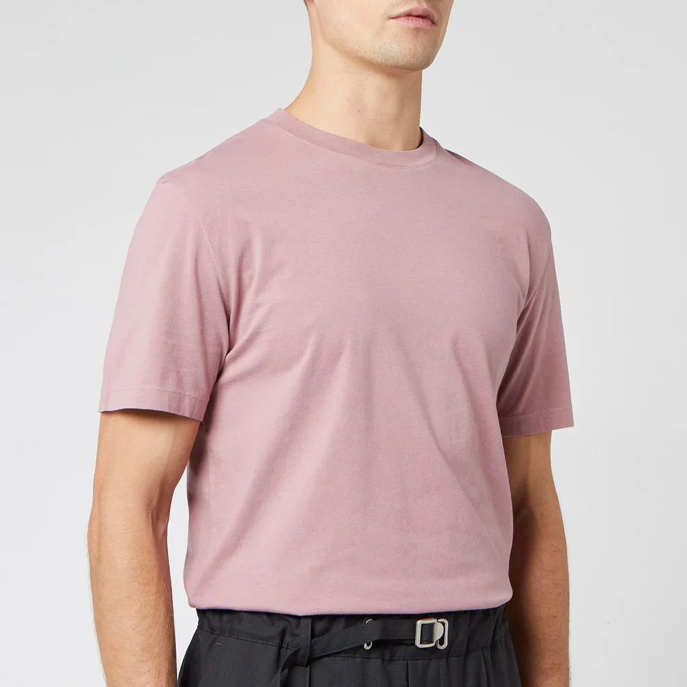 Maison Margiela Men's Garment Dye T-Shirt - Canyon Rose Image 1