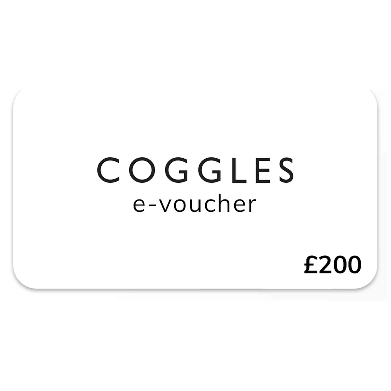 £200 Coggles Gift Voucher Image 1