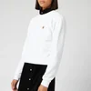 Maison Kitsuné Women's Fox Head Patch Sweatshirt - White - Image 1