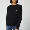 Maison Kitsuné Women's Fox Head Patch Sweatshirt - Black - Image 1