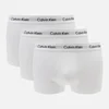 Calvin Klein Men's 3 Pack Low Rise Trunk Boxers - White - Image 1