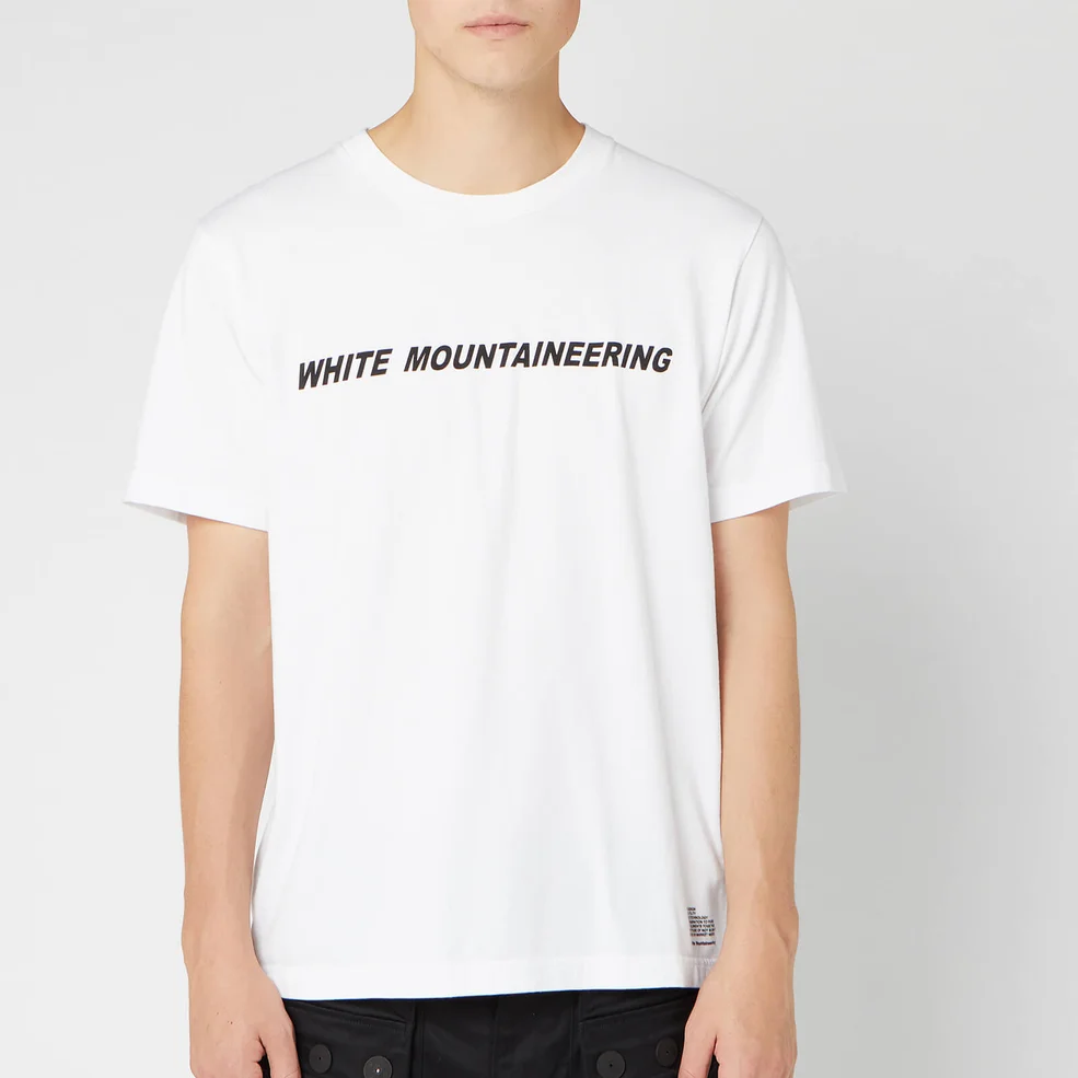 White Mountaineering Men's Printed T-Shirt White Mountaineering B - White Image 1