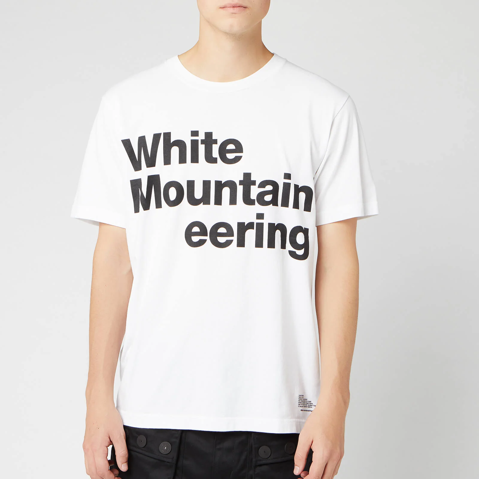 White Mountaineering Men's Printed T-Shirt White Mountaineering C - White Image 1