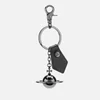 Vivienne Westwood 3D Orb Key Ring - Black - Image 1