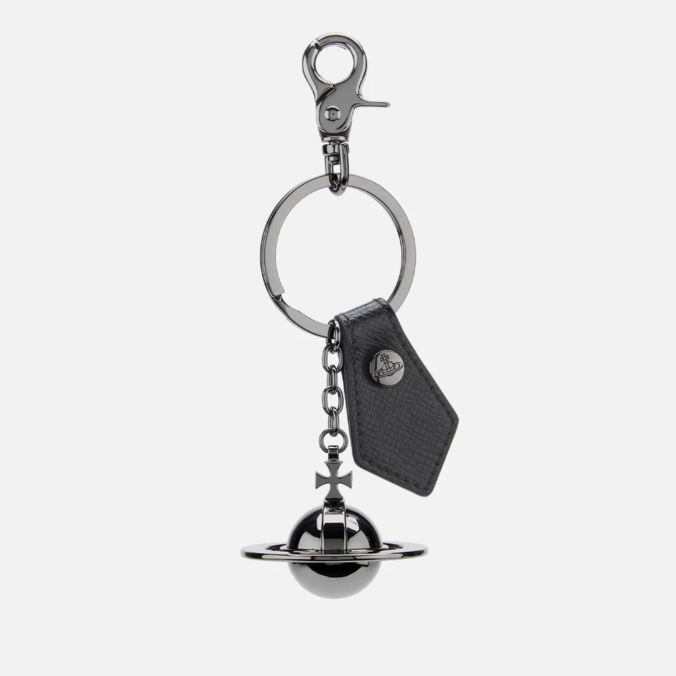 Vivienne Westwood 3D Orb Key Ring - Black Image 1