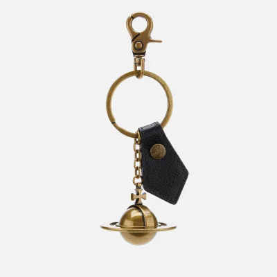 Vivienne Westwood 3D Orb Logo Key Ring - Black