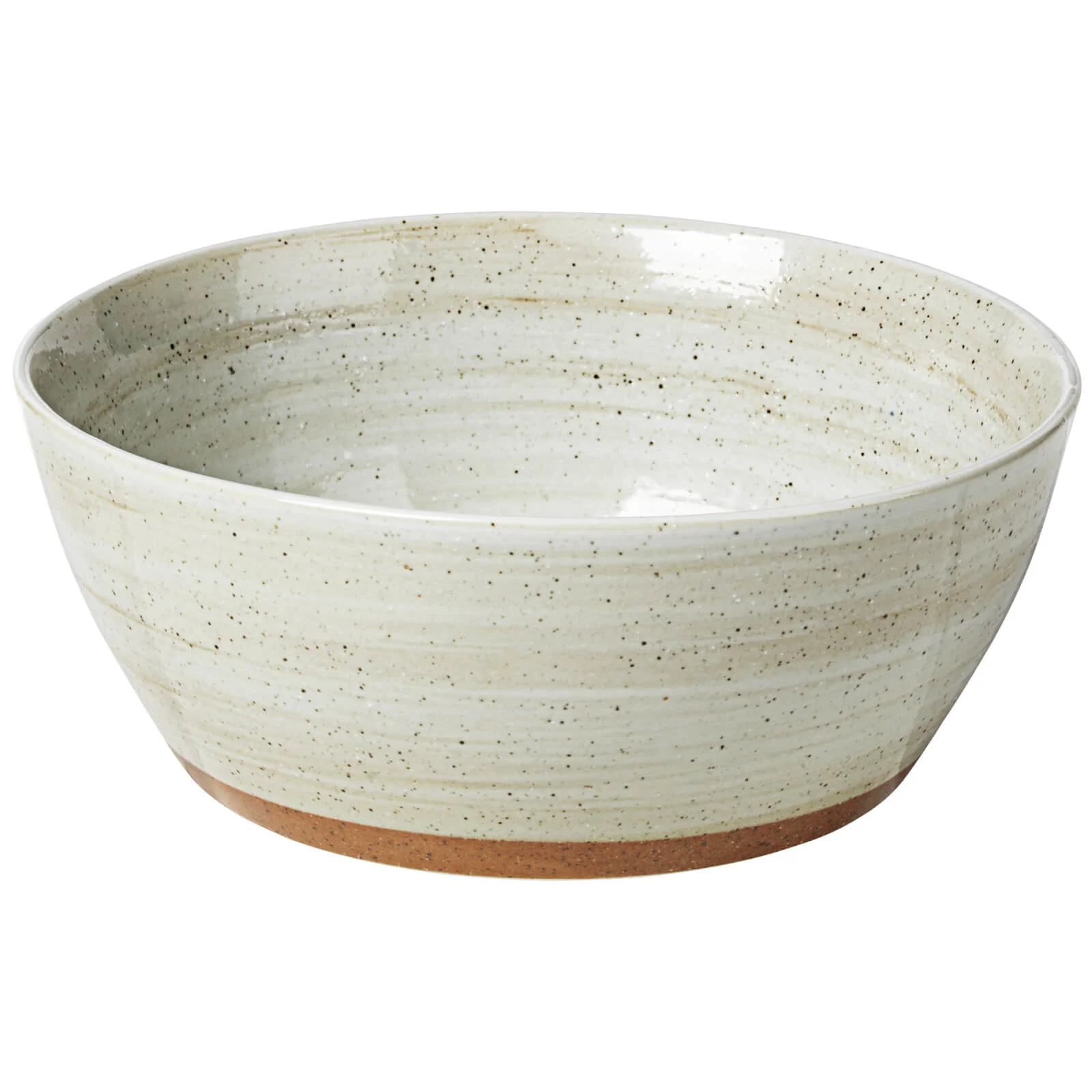 Broste Copenhagen Grod Stoneware Bowl - Sand (Set of 4) Image 1