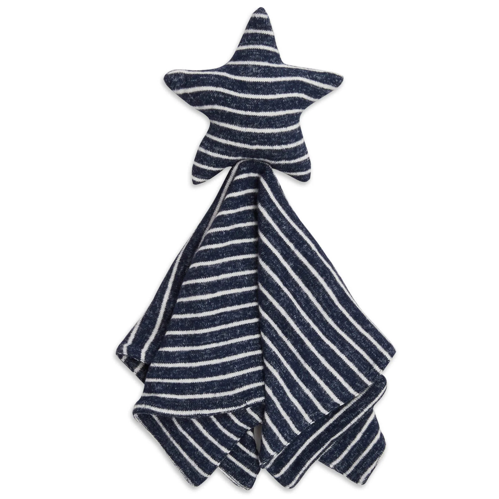 aden + anais Snuggle Knit Star Lovey - Navy Stripe Image 1