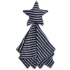aden + anais Snuggle Knit Star Lovey - Navy Stripe - Image 1