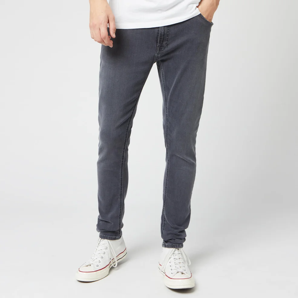 Nudie Jeans Men's Skinny Lin Jeans - Concrete Grey Image 1
