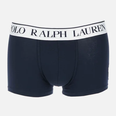 Polo Ralph Lauren Men's Single Trunks - Cruise Navy/White WB