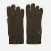 Polo Ralph Lauren Men's Merino Gloves - Oil Cloth Green - Image 1