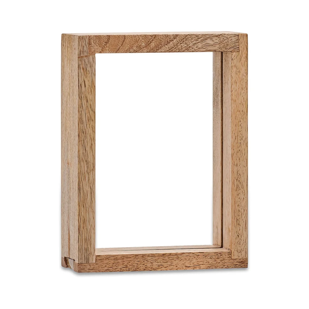Nkuku Indu Standing Wooden Frame - 6 x 8" Image 1
