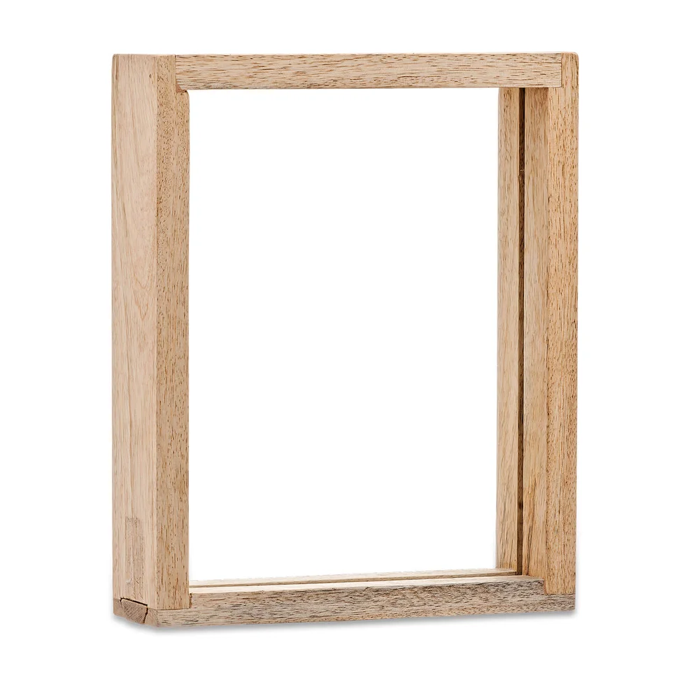 Nkuku Indu Standing Wooden Frame - 8 x 10" Image 1