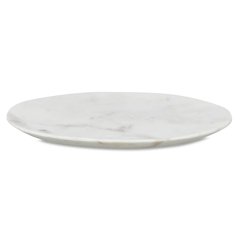 Nkuku Arjun Marble Plate - Small Image 1
