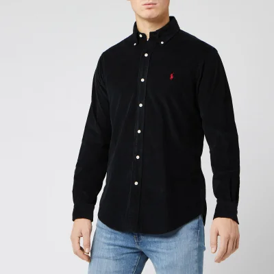 Polo Ralph Lauren Men's Corduroy Sport Shirt - Polo Black