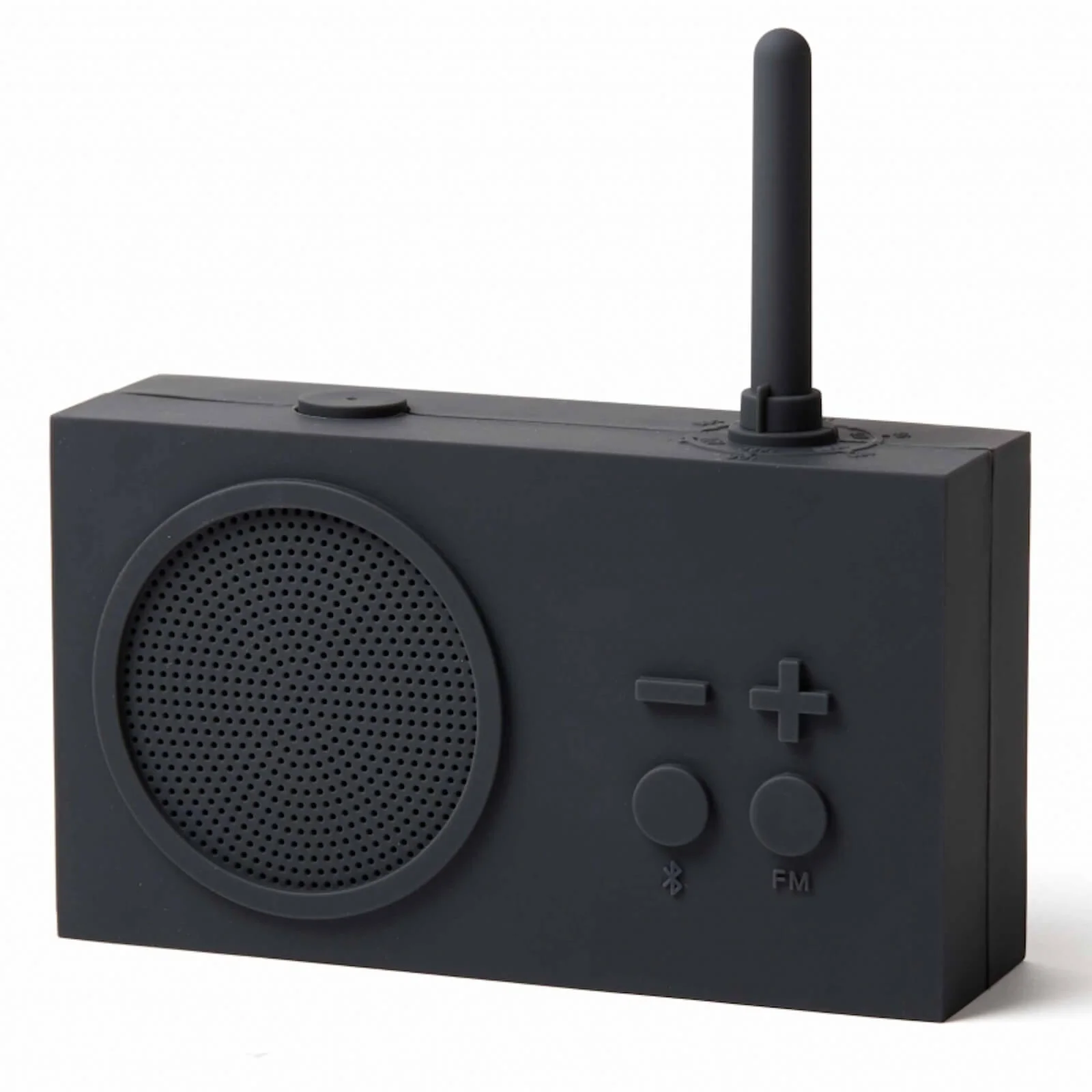 Lexon TYKHO 3 FM Radio and Bluetooth Speaker - Dark Grey Image 1
