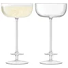 LSA Champagne Theatre Champagne Saucer - 210ml (Set of 2) - Image 1