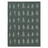 Ferm Living Christmas Tea Towel - Dark Green - Image 1