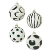 Ferm Living Christmas Hand Painted Glass Ornaments - Green (Set of 4) - Image 1