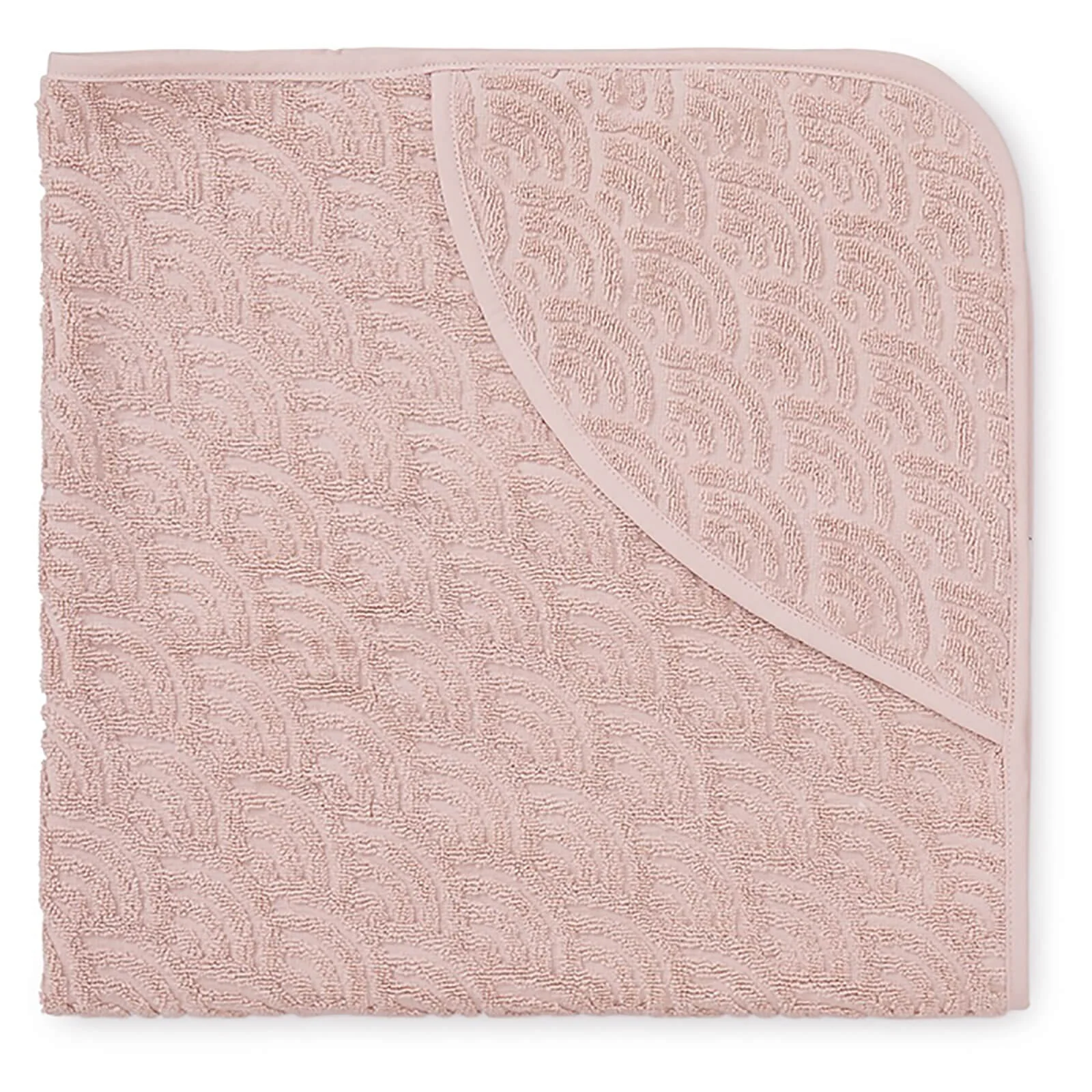 Cam Cam Hooded Baby Towel - Blossom Pink Image 1