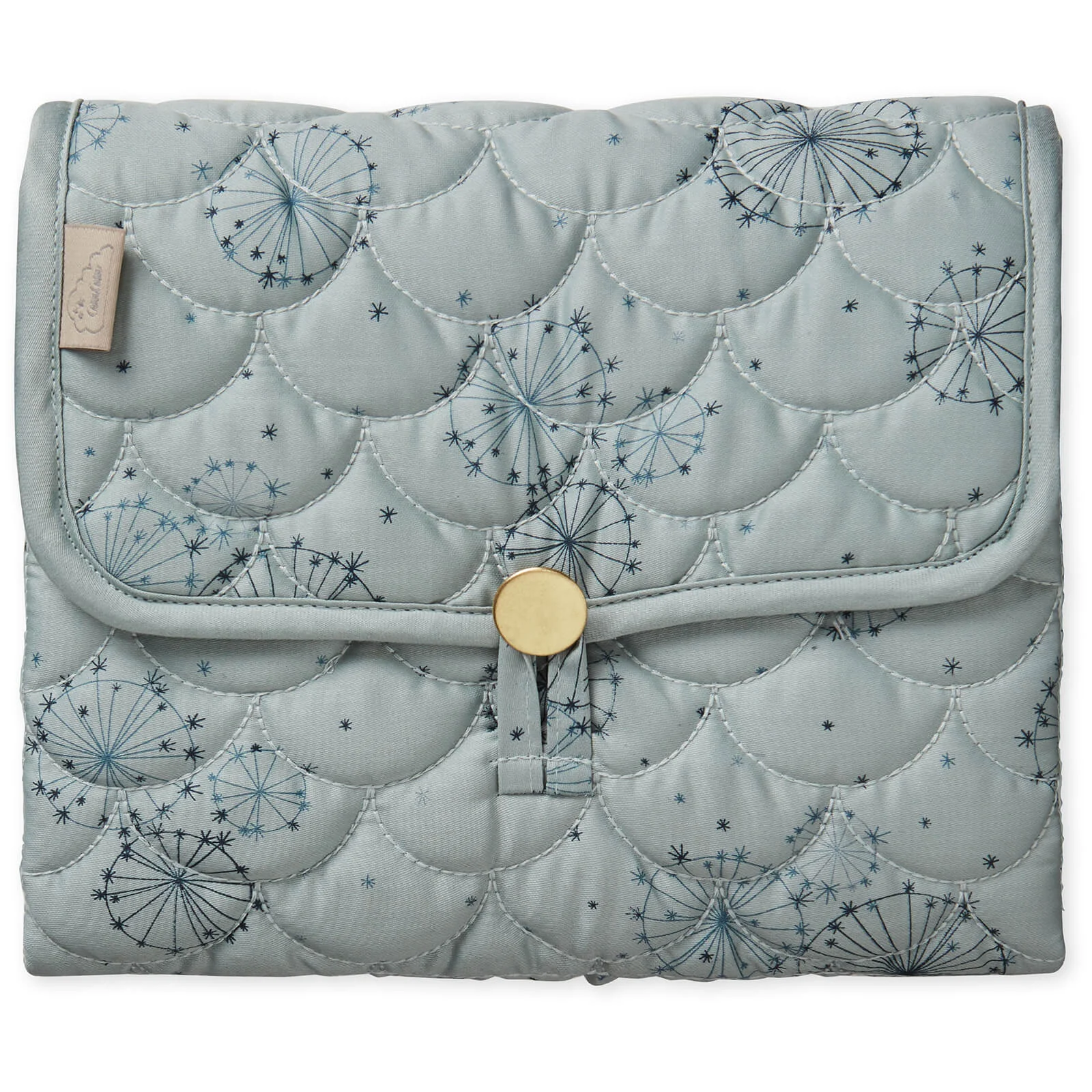 Cam Cam Quilted Changing Mat - Dandelion Petrol Image 1