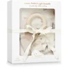 Cam Cam Swaddle and Leaves Rattle Gift Box - Fawn - Image 1