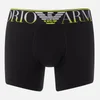 Emporio Armani Men's Single Boxer Shorts - Black - Image 1