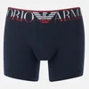 Emporio Armani Men's Single Boxer Shorts - Blue - Image 1