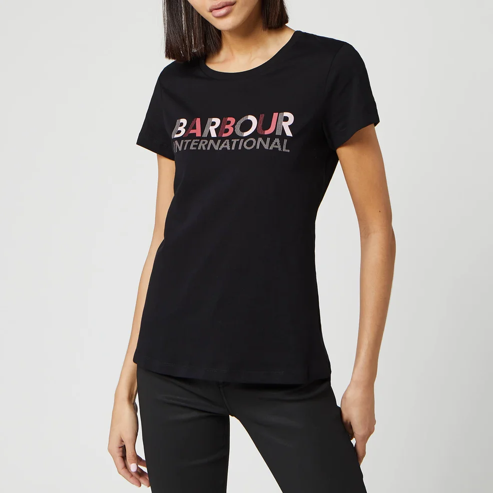 Barbour International Women's Hattrick Short Sleeve T-Shirt - Black Image 1