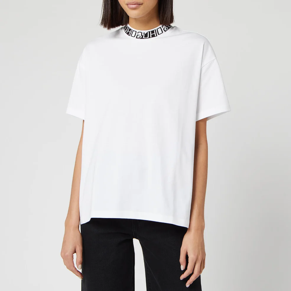 HUGO Women's Dorene T-Shirt - White Image 1