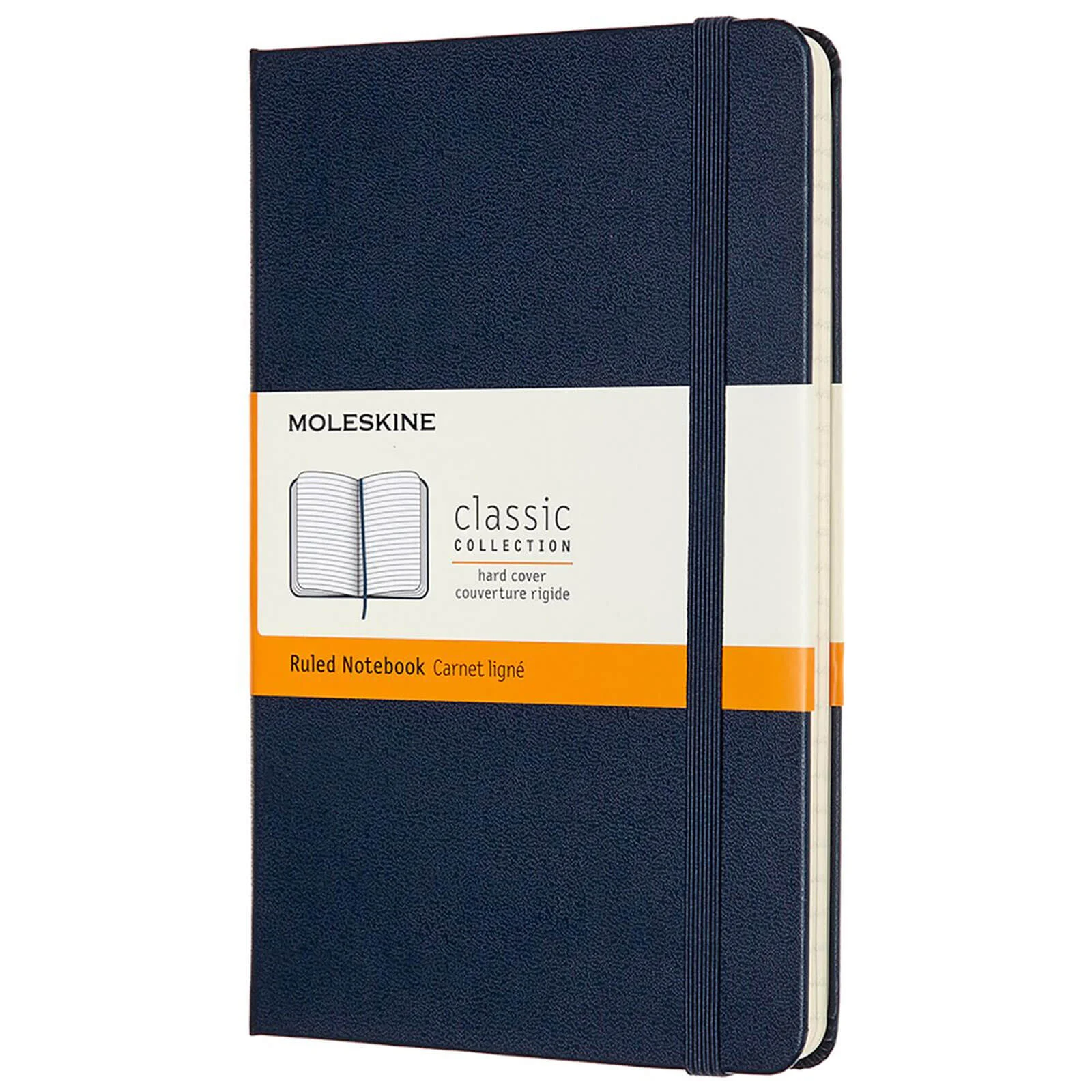 Moleskine Classic Ruled Hardcover Medium Notebook - Sapphire Blue Image 1