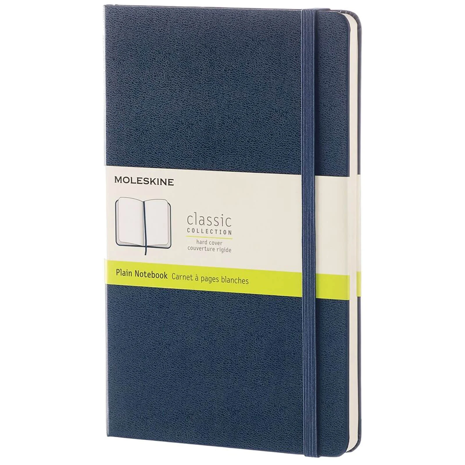 Moleskine Classic Plain Hardcover Large Notebook - Sapphire Blue Image 1