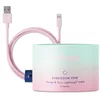 Talmo Charge and Sync Lightning Cable 2m - Bubblegum Pink - Image 1